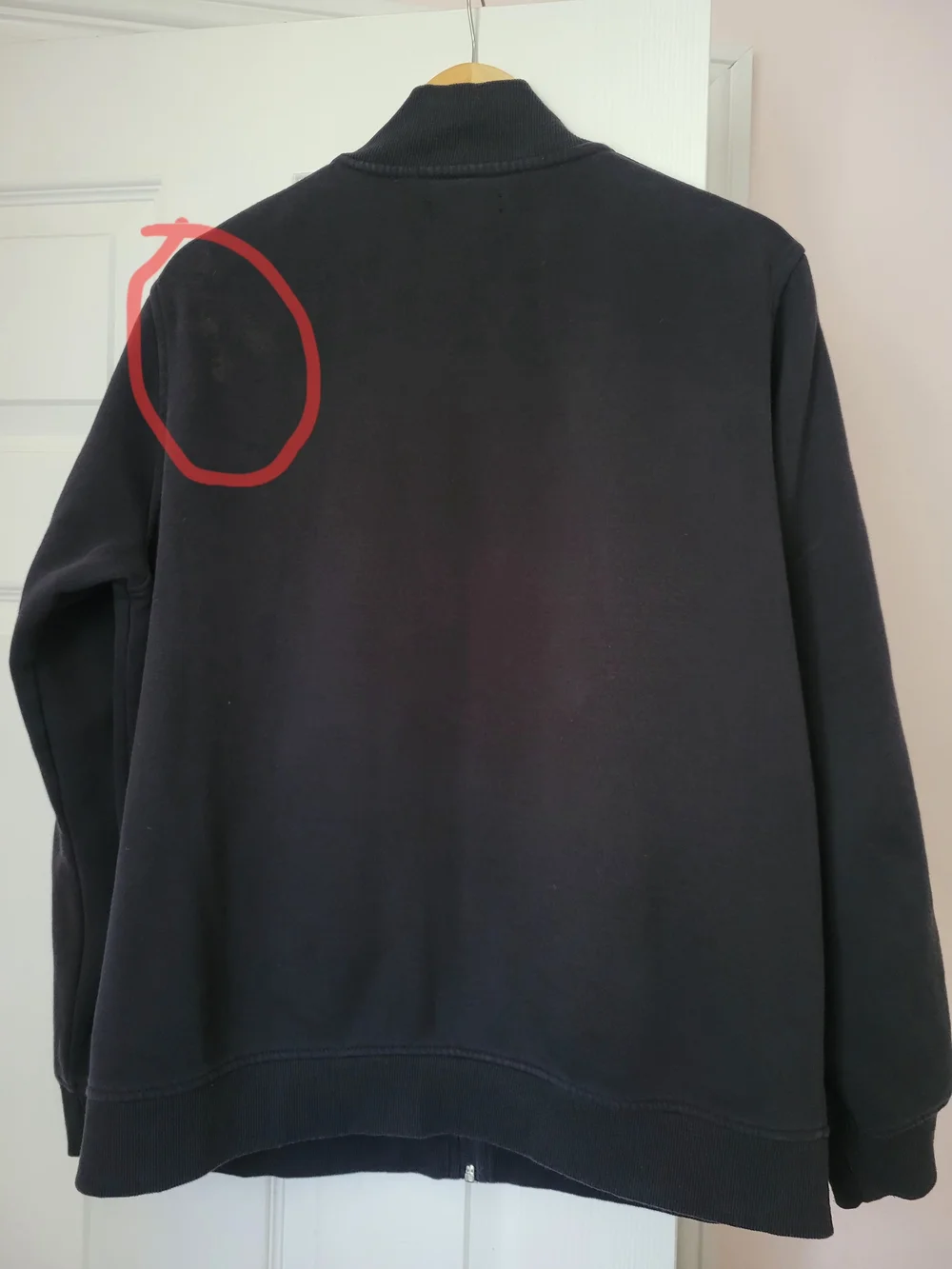 True Religion Black Full-Zip Track Jacket with Logo Tape